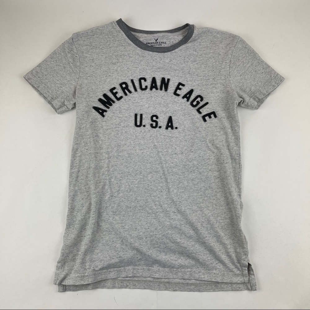 American Eagle Tshirt Womens XS Gray Active Flex